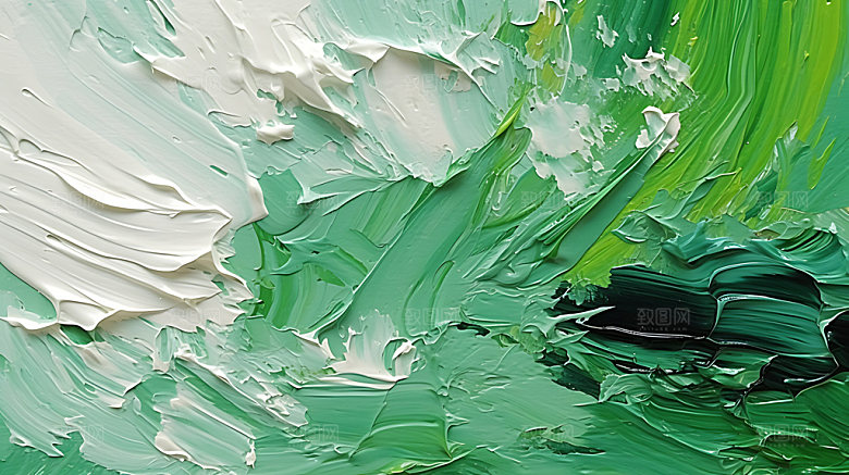 油画质感高清立体背景图
