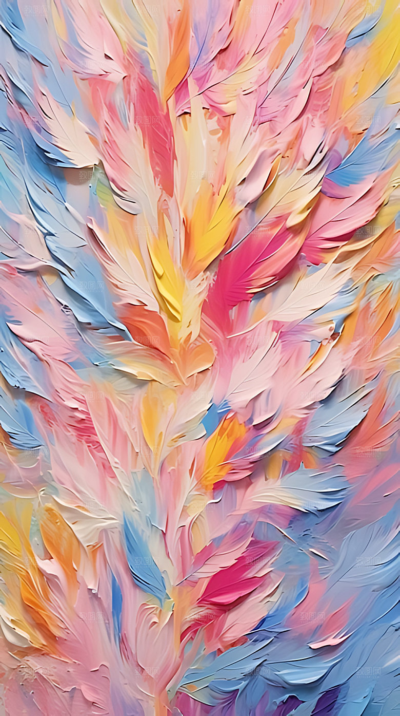油画质感纹理肌理背景图