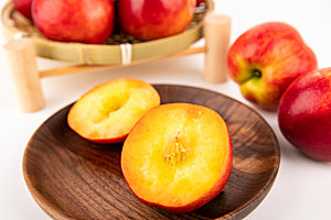 油桃美味夏季水果摄影图