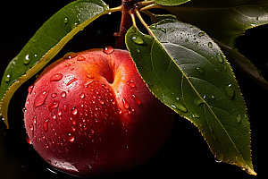 油桃美食高清摄影图