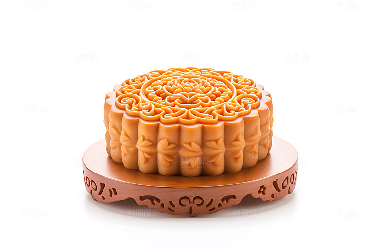 月饼美味糕点摄影图