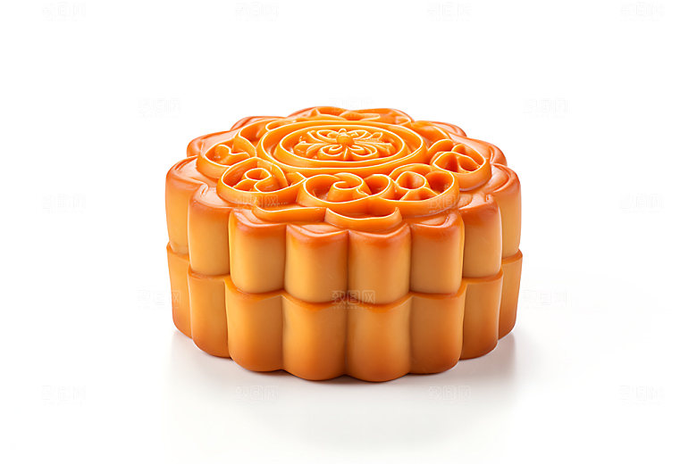 月饼广式月饼糕点摄影图