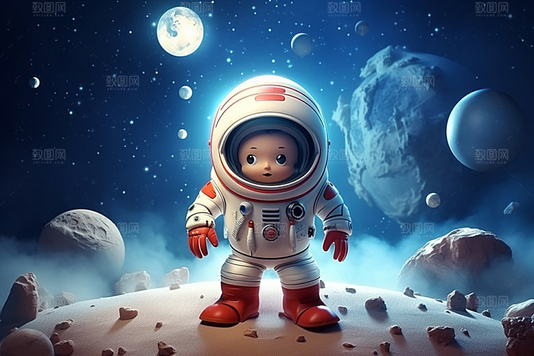 宇航员宇宙航天员模型