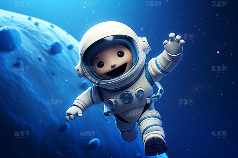 宇航员宇宙科技模型