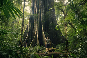 雨林探险高清自然摄影图