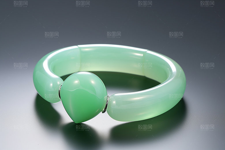玉石翡翠玉器高清摄影图