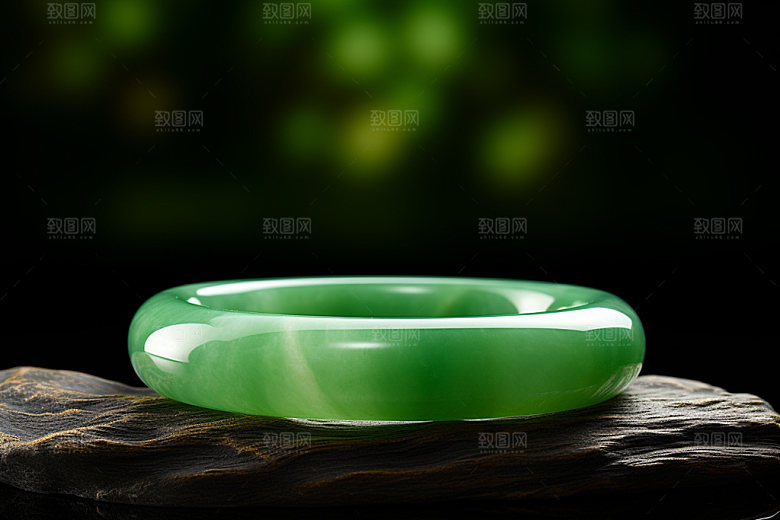 玉石翡翠高清贵重物品摄影图