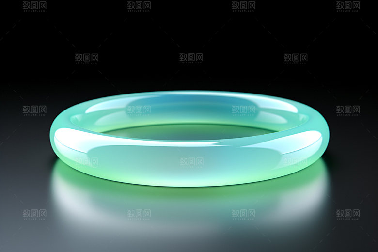 玉石翡翠贵重物品高贵摄影图