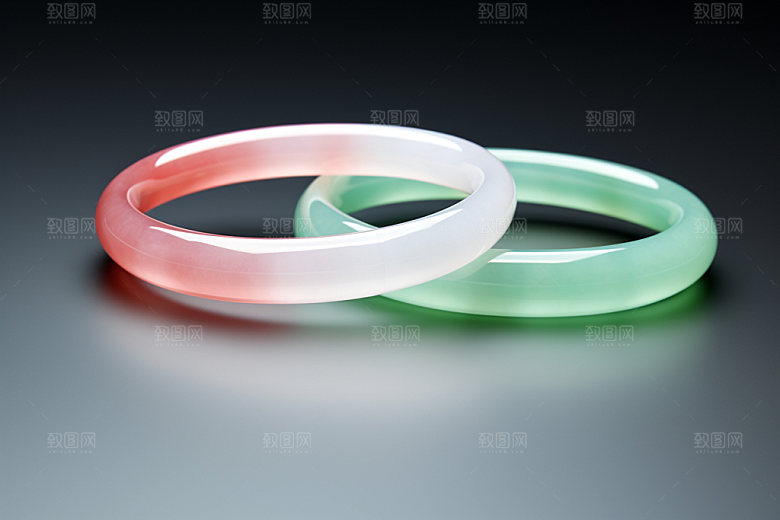 玉石翡翠高清高贵摄影图