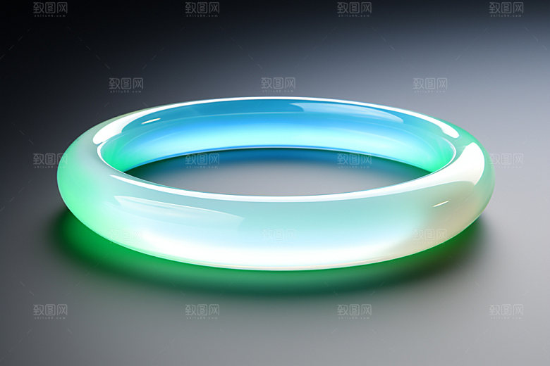 玉石翡翠玉器艺术品摄影图