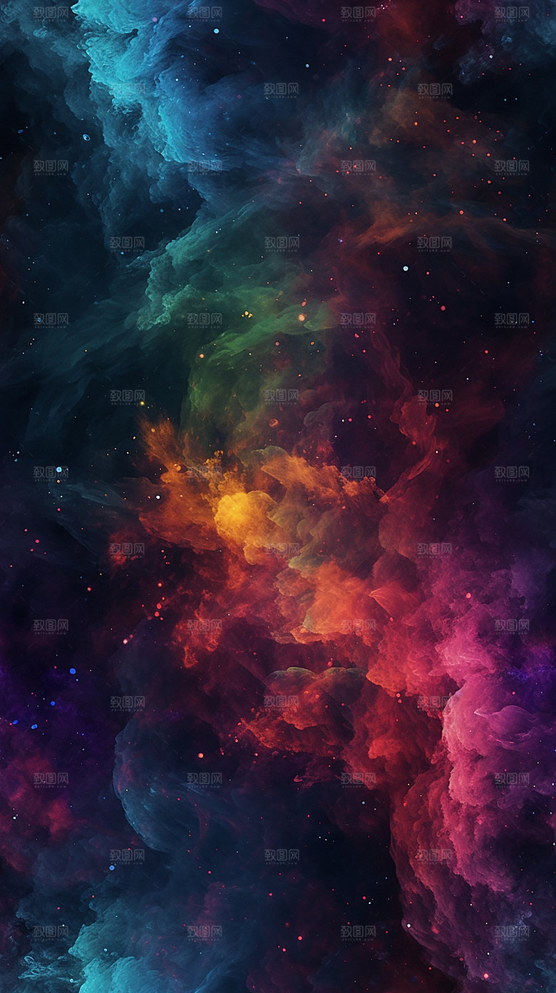 星云银河高清背景图