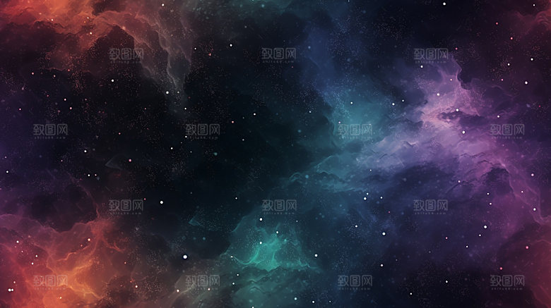 星云星空高清背景图