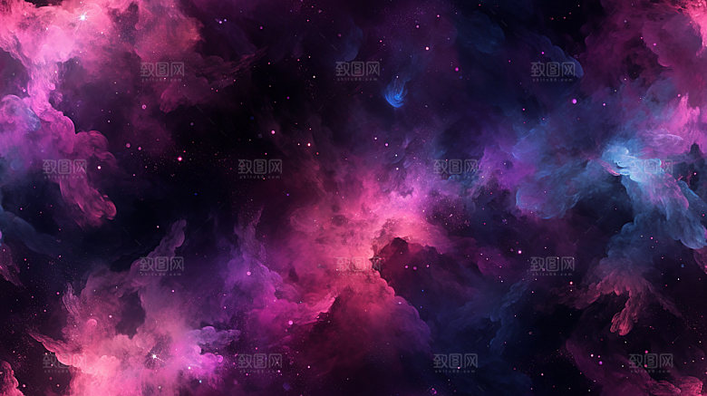 星云宇宙银河背景图