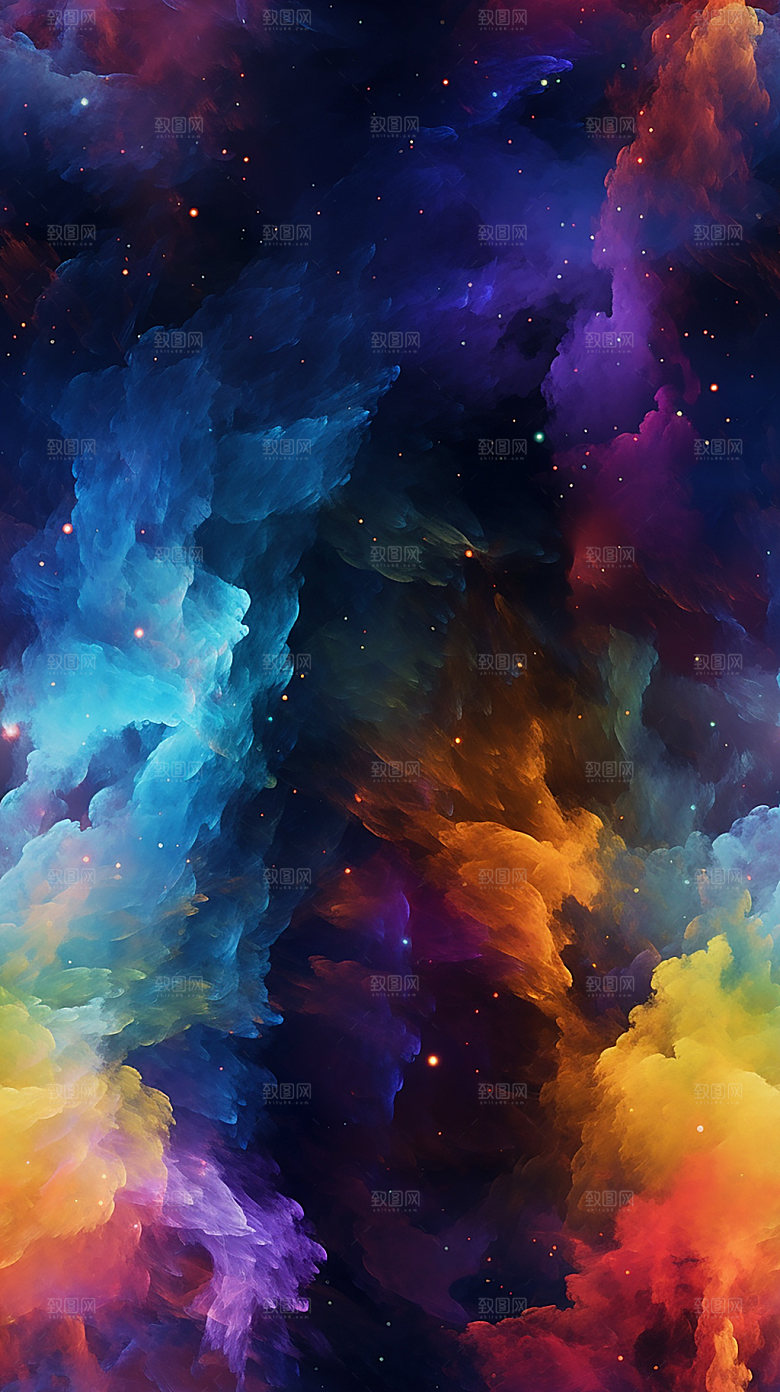 星云高清星空背景图