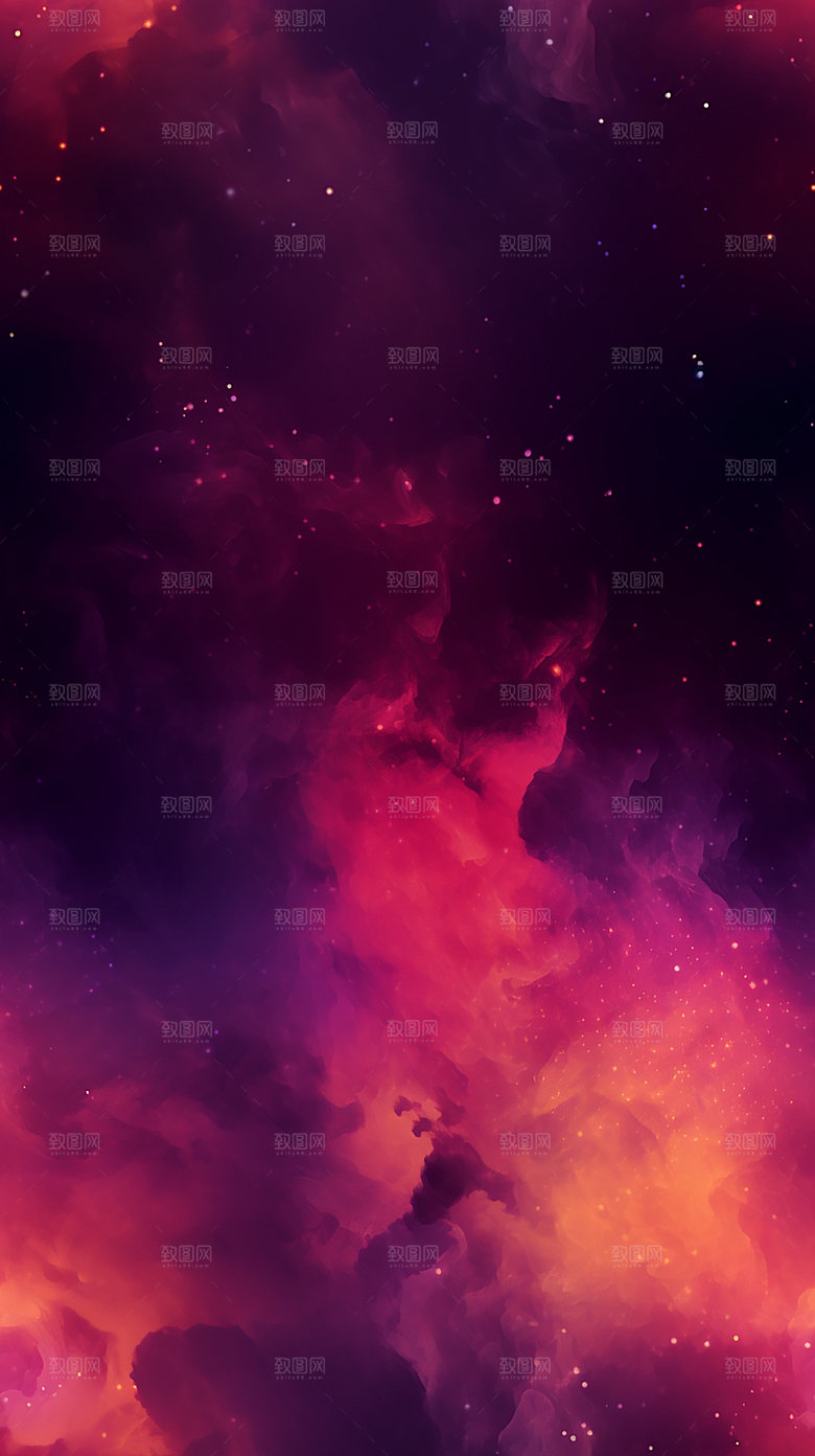 星云银河宇宙背景图