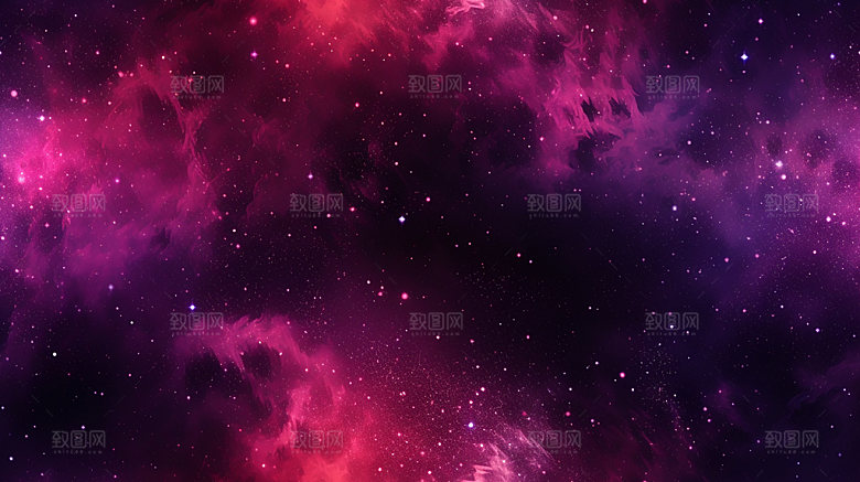 星云炫彩宇宙背景图