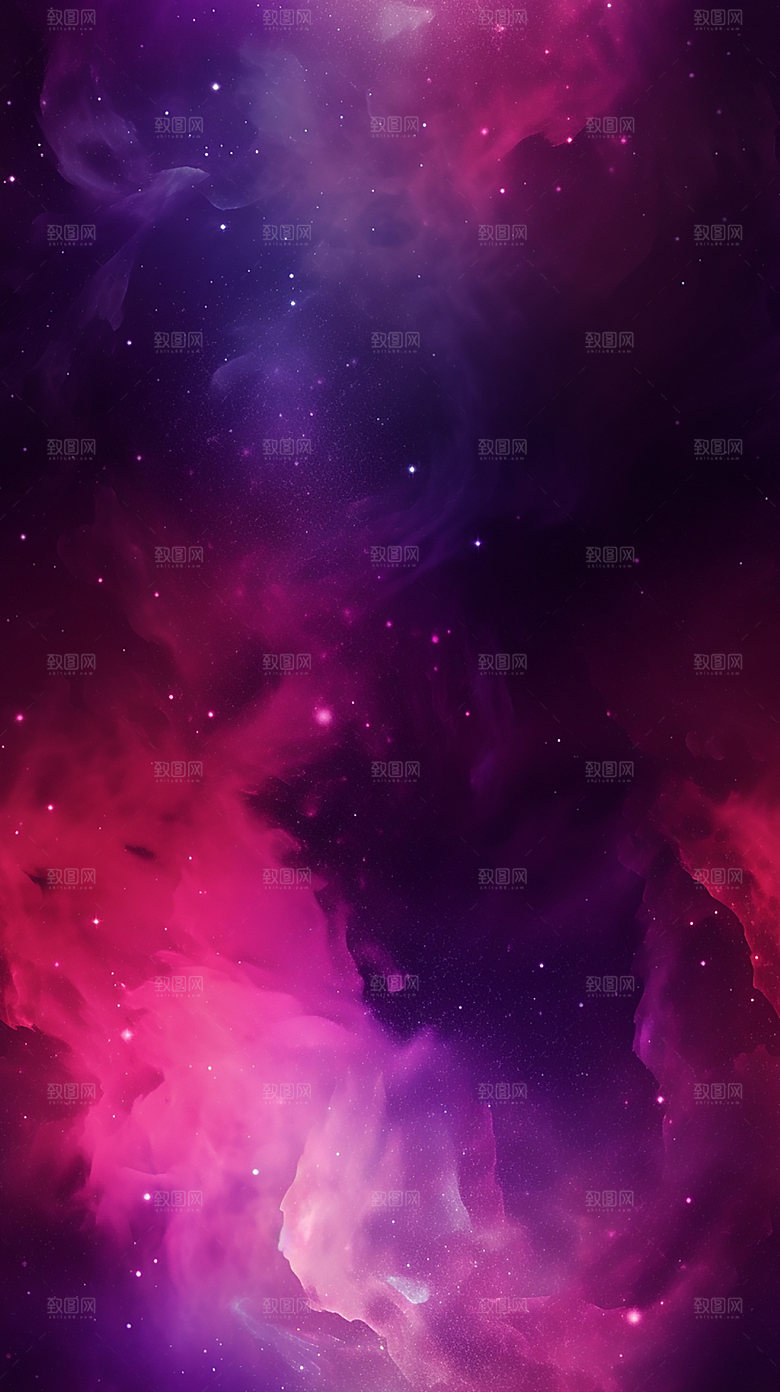 星云星空银河背景图