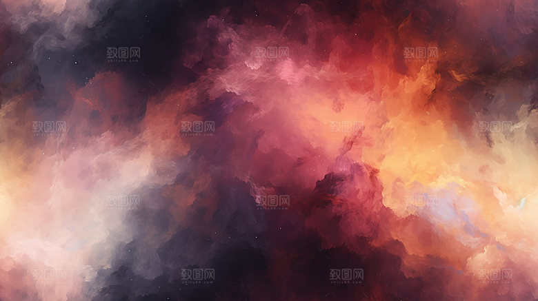 星云高清裂变背景图