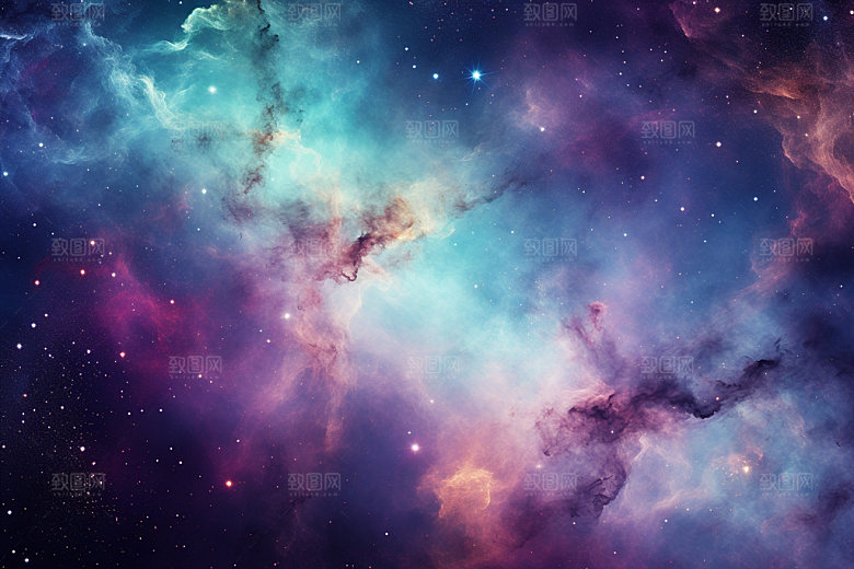 宇宙高清夜空背景图