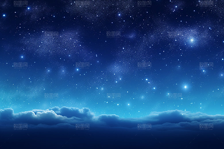 宇宙梦幻唯美背景图