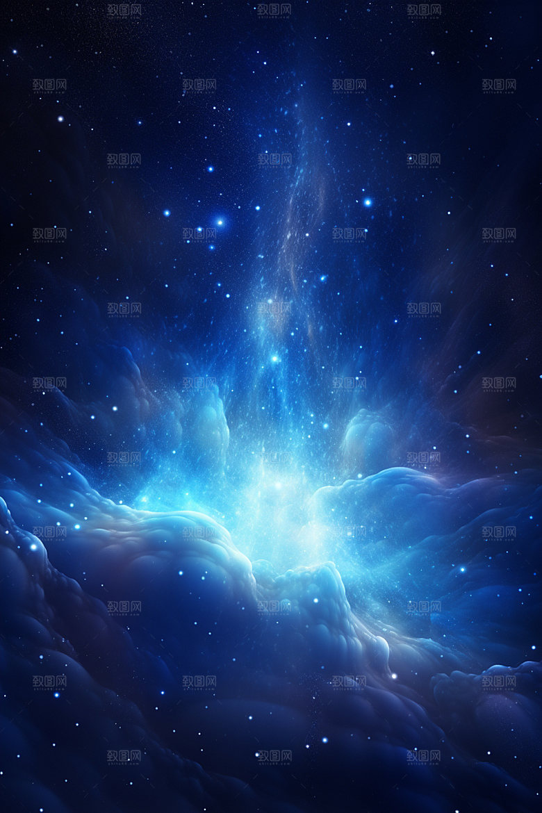 宇宙太空夜空背景图