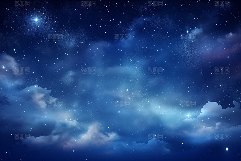 宇宙银河唯美背景图