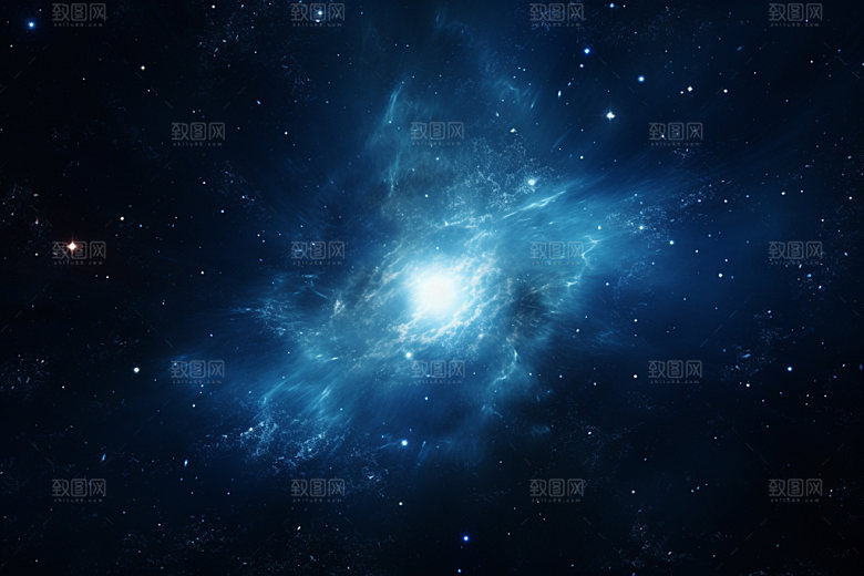 宇宙太空星河背景图