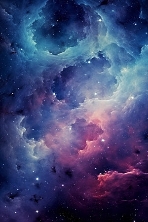 宇宙星空高清未来素材
