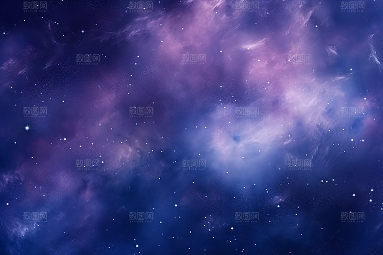宇宙星空浪漫唯美素材