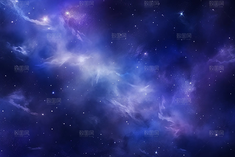 宇宙星空灿烂未来素材