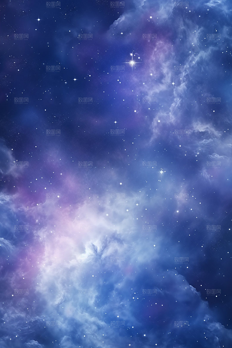 宇宙星空夜空浪漫素材