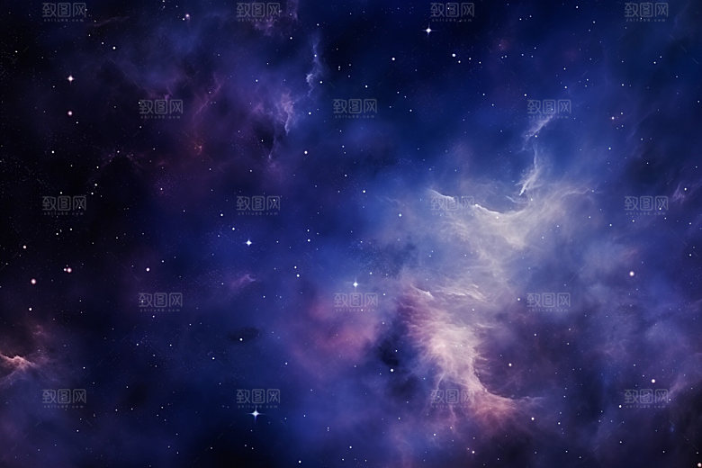 宇宙星空浪漫星云素材