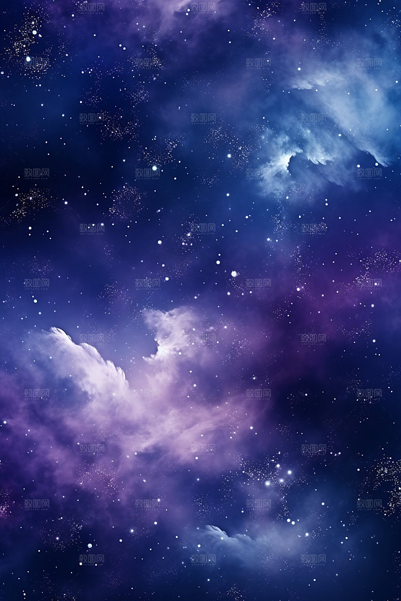 宇宙星空太空唯美素材