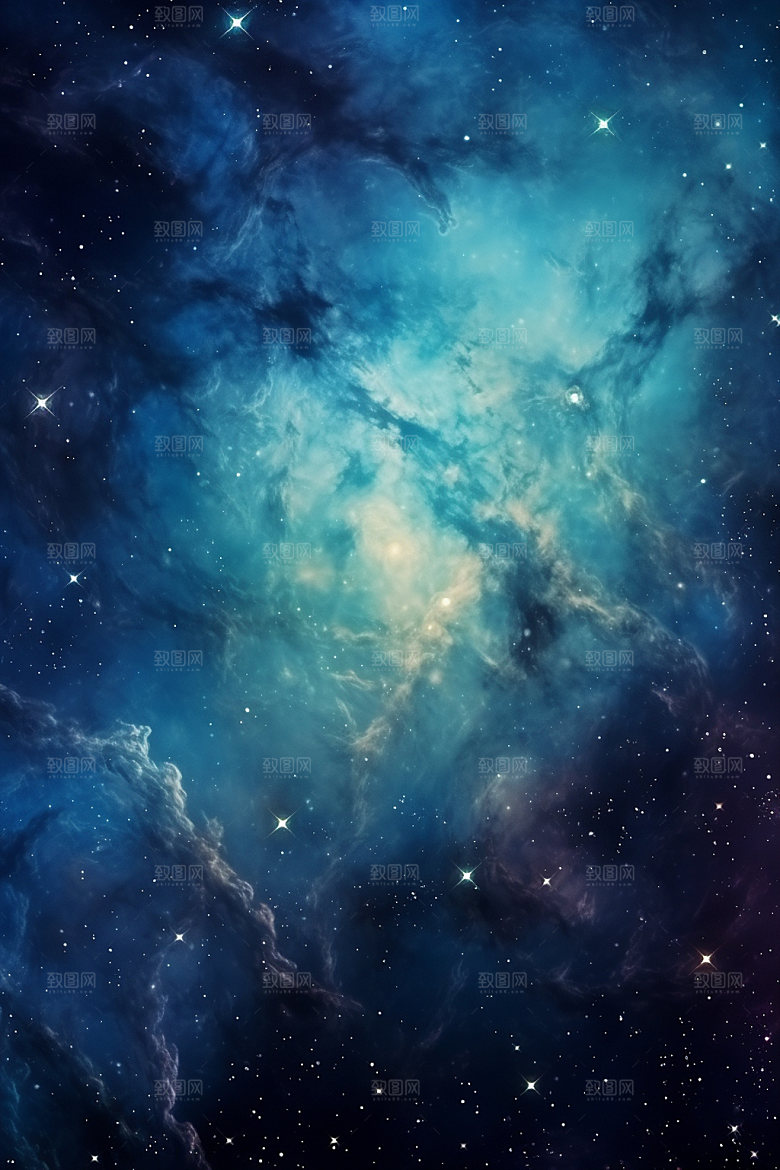 宇宙星空夜空浪漫素材