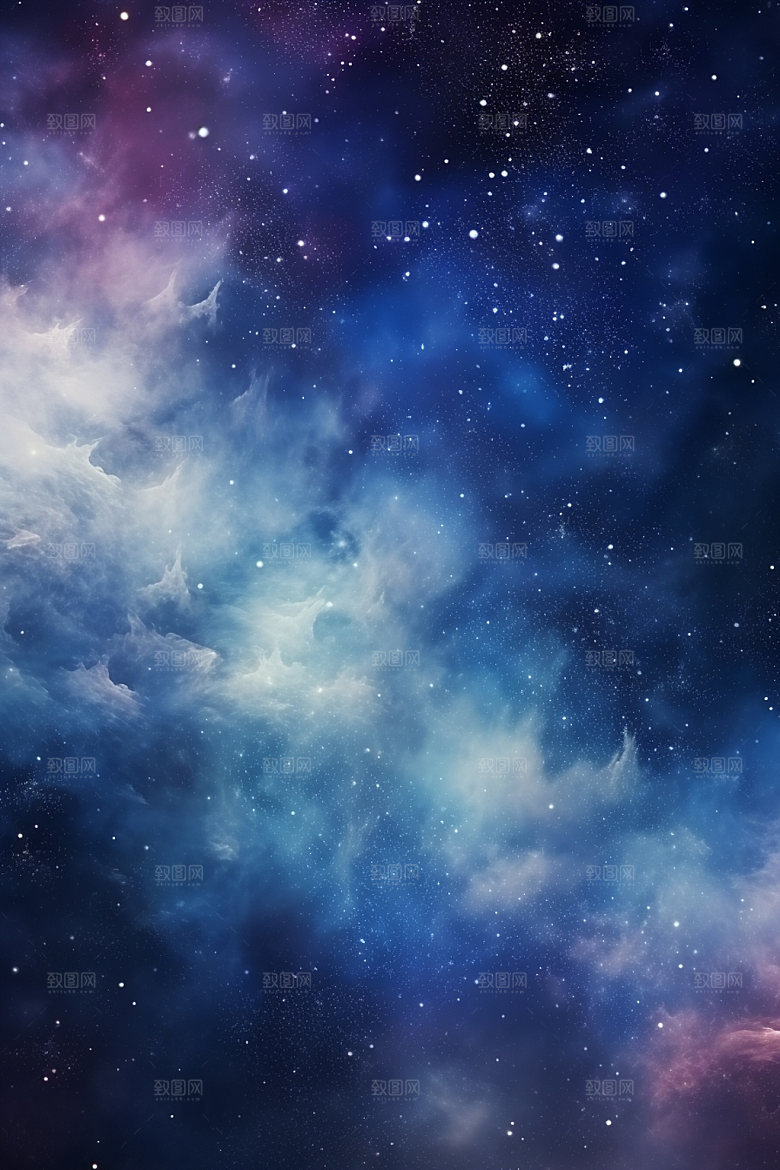宇宙星空浪漫星云素材