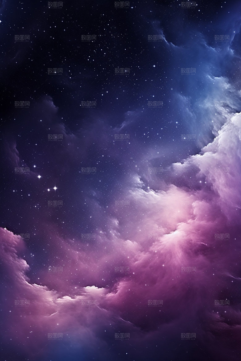 宇宙星空夜空太空素材