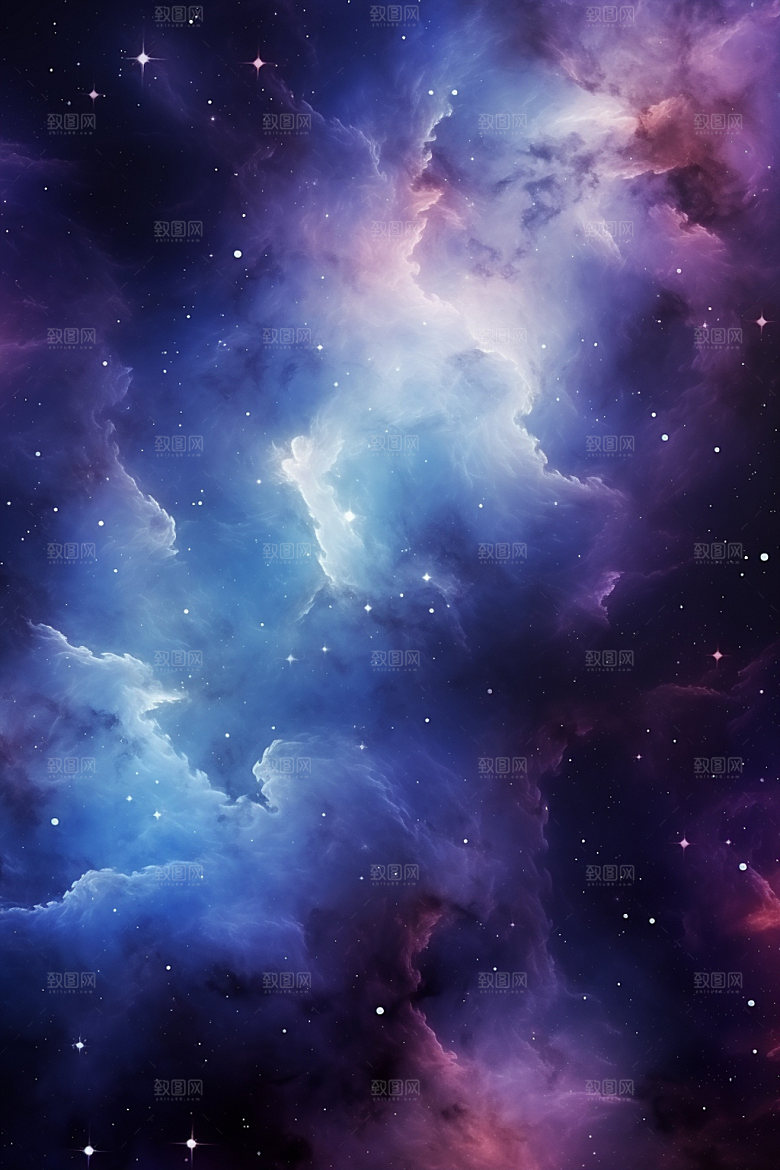 宇宙星空高清唯美素材