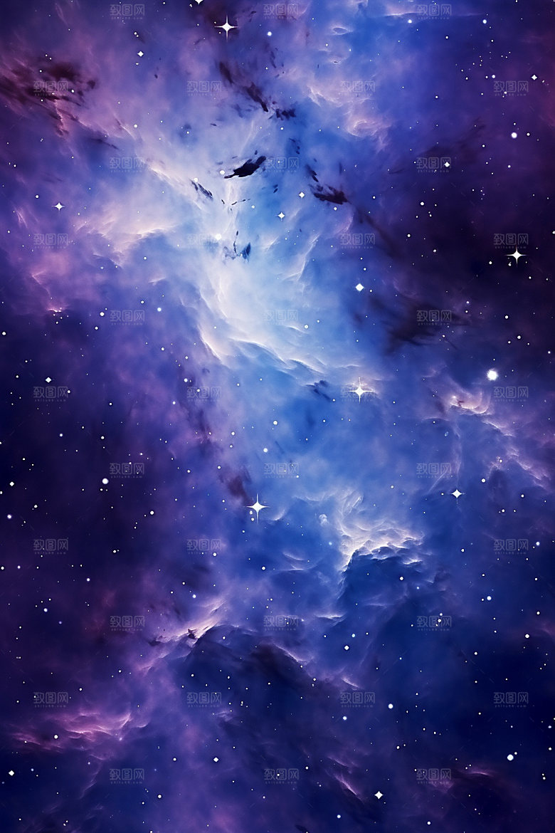 宇宙星空唯美灿烂素材
