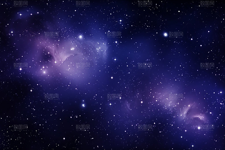 宇宙星空唯美灿烂素材