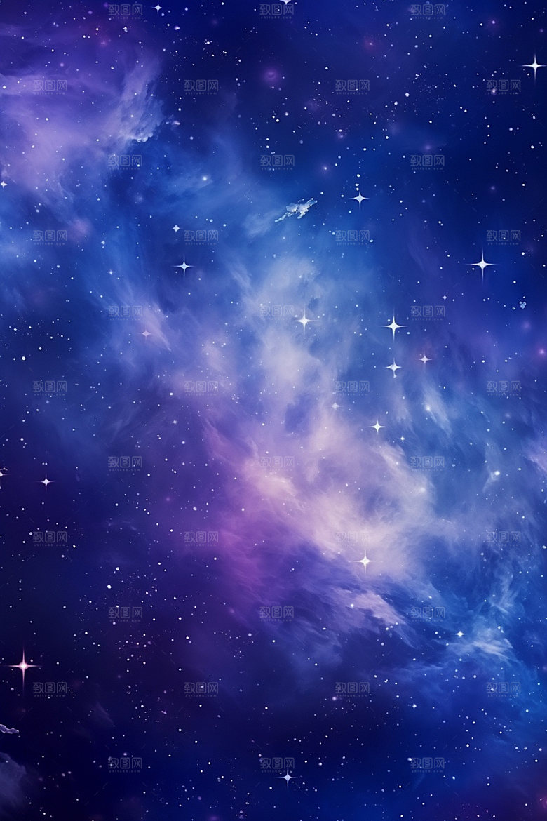 宇宙星空夜空高清素材