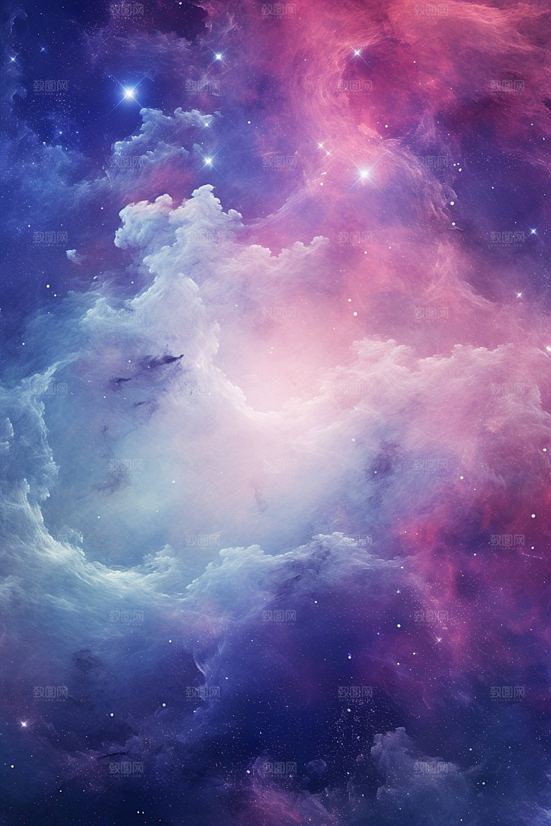 宇宙星空星云天空素材