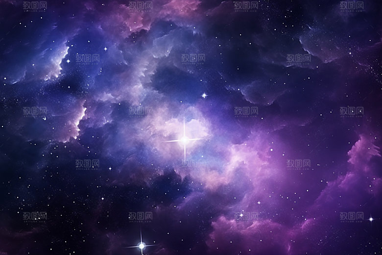 宇宙星空唯美太空素材