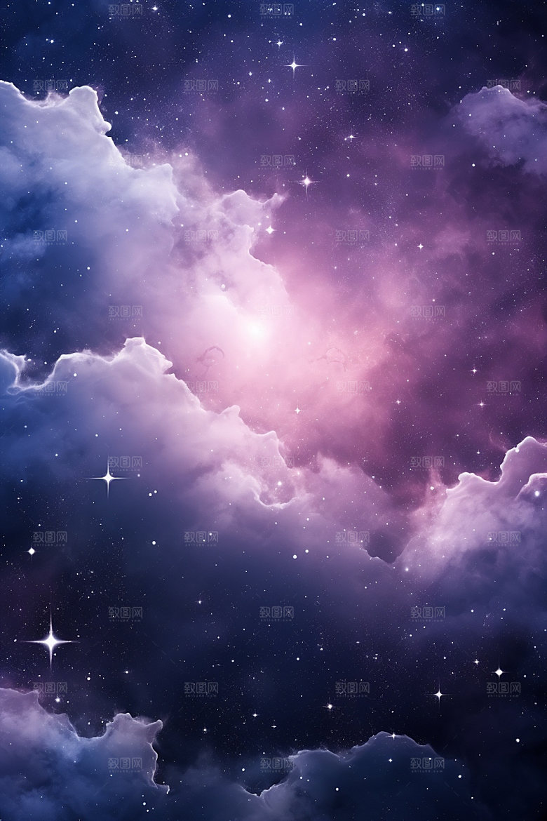 宇宙星空唯美太空素材