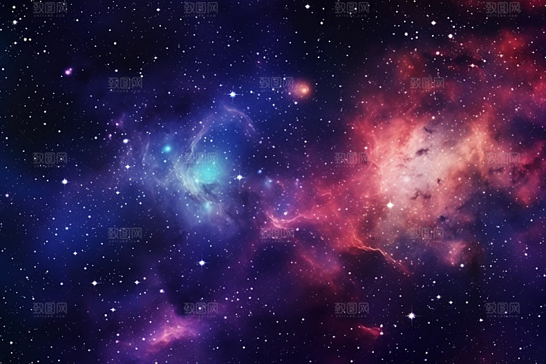 宇宙星空未来星云素材
