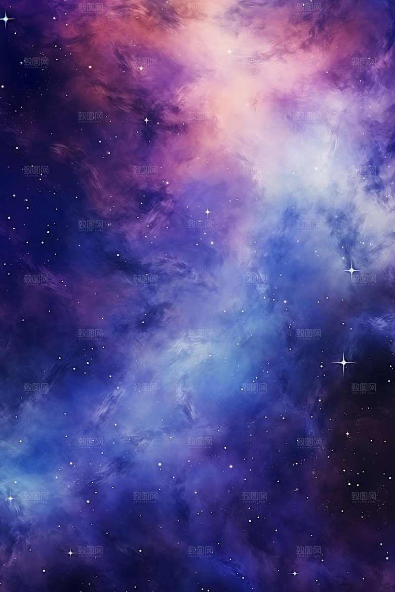 宇宙星空唯美高清素材