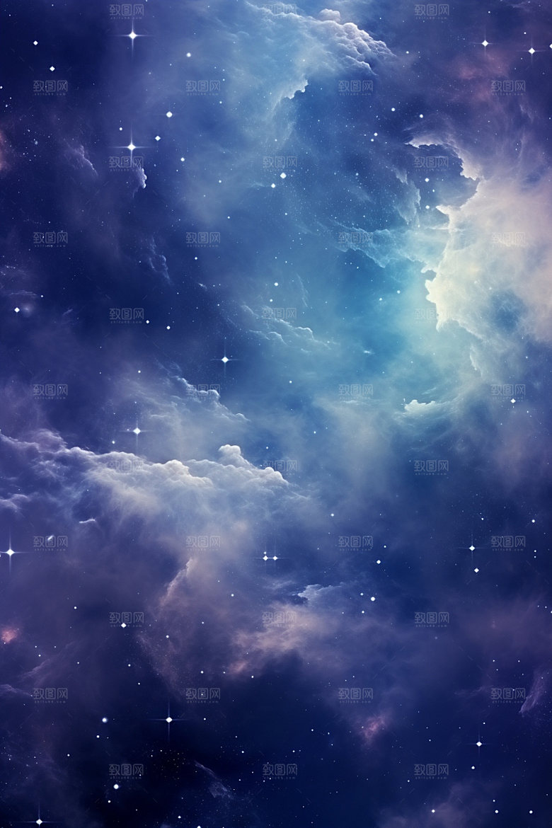 宇宙星空未来浪漫素材