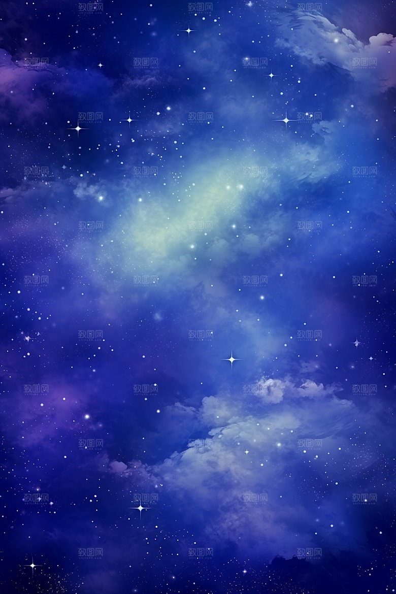 宇宙星空未来唯美素材