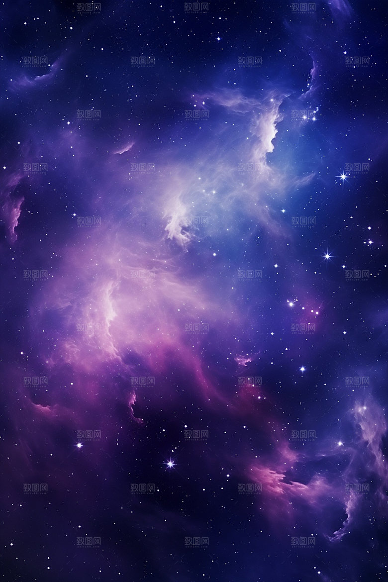 宇宙星空星云唯美素材