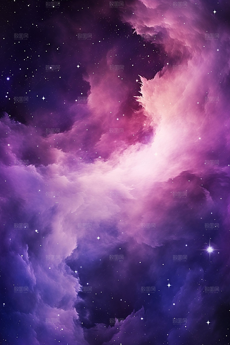 宇宙星空天空唯美素材