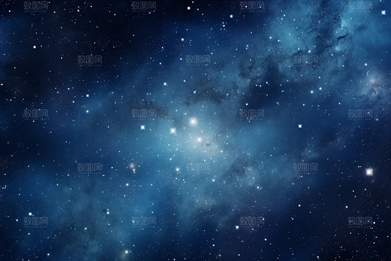 宇宙星空灿烂未来素材